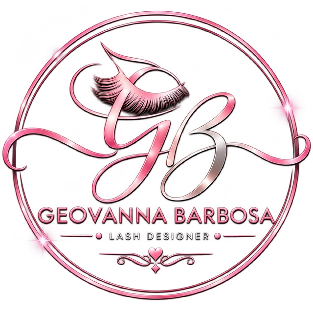 Logotipo Geovanna Barbosa Lash Designer